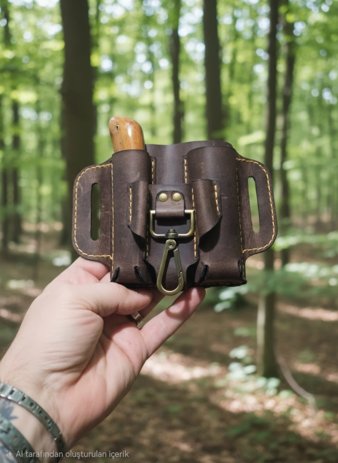 El Yapımı Deri EDC - Organizer Kılıf